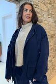 Mercer Soft Twill Jacket Navy 
